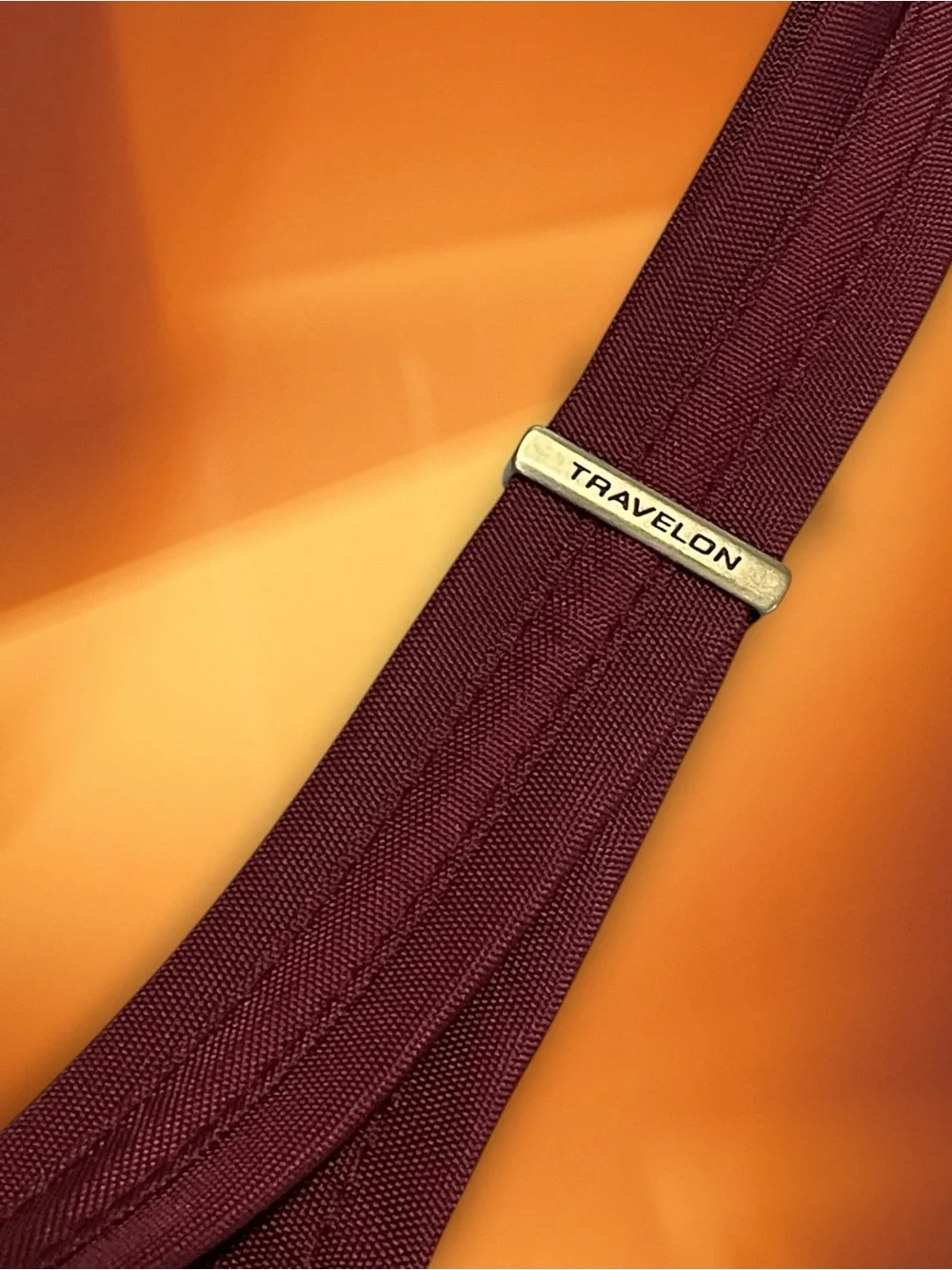 Travelon Anti-Theft Classic Hobo Crossbody Bag & RFID Wallet Set Wine Burgundy